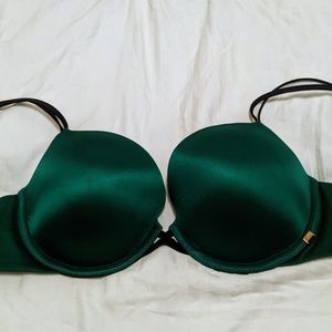 Emerald Green Push Up Bra